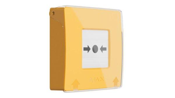 Ajax MANUAL-CALL-POINT-YELLOW Manual Call Point vezeték nélküli kézi
jelzésadó Ajax rendszerekhez, sárga