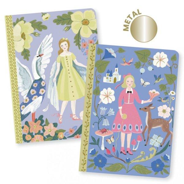 Sabina dupla jegyzetfüzete - 2xA/6 Jegyzet füzet - Sabina little notebooks -
Djeco - DD03599