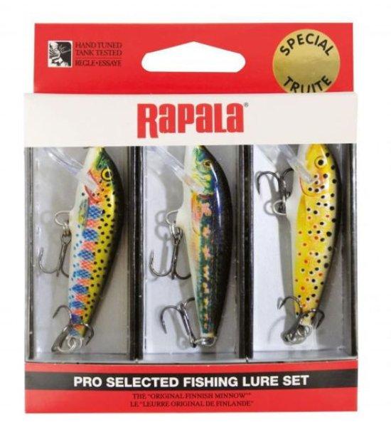 Rapala Kit Truite Ultra Light 3db-os wobbler szett (RA8900088)