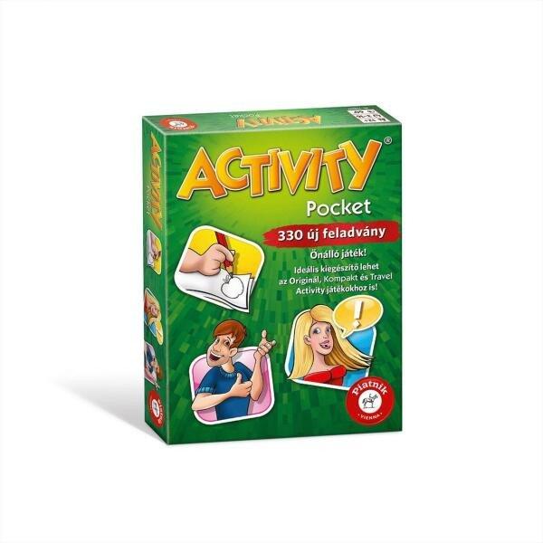 Piatnik - Activity Pocket mini társasjáték, zsebtársas 330 új
feladvánnyal, önálló játékként vagy kiegészítőként (728297)