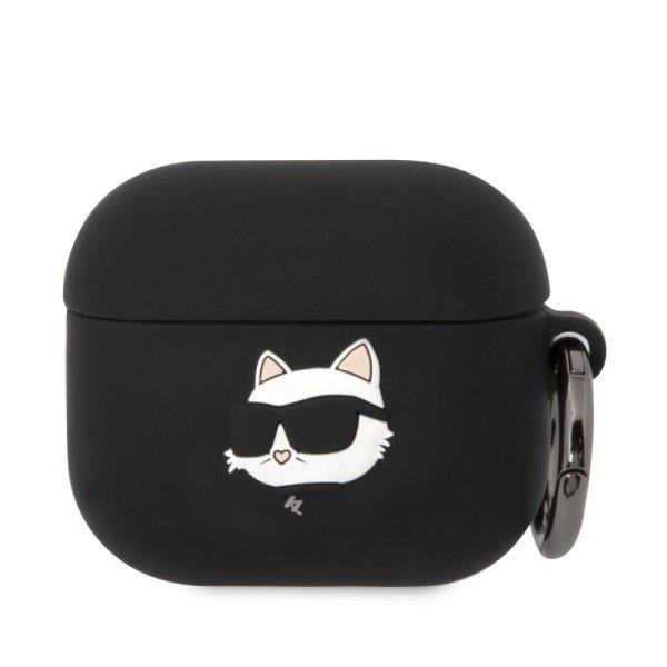 Karl Lagerfeld 3D Logo NFT Choupette Head Apple Airpods 3 szilikon tok fekete
(KLA3RUNCHK)