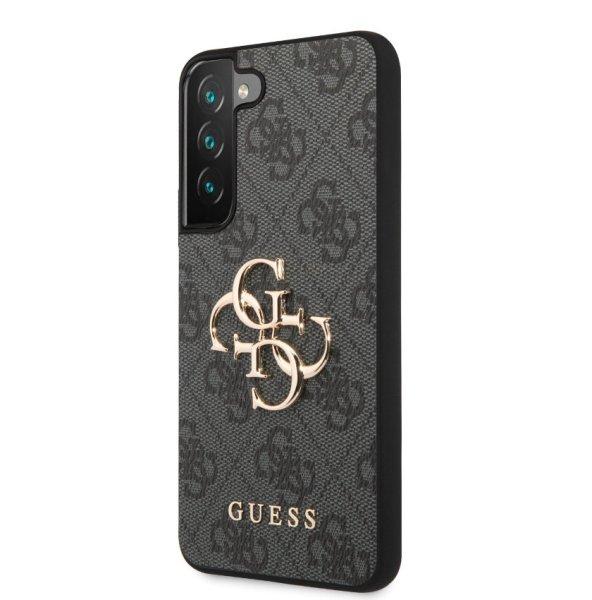 Guess Samsung S911 Galaxy S23 PU 4G Metal Logo hátlapvédő tok szürke
(GUHCS23S4GMGGR)