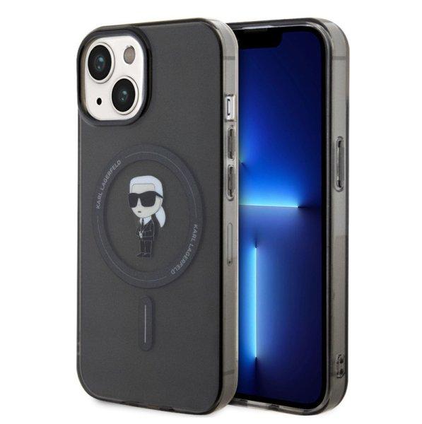 Karl Lagerfeld IML Ikonik MagSafe Apple iPhone 15 Pro (6.1) hátlapvédő tok
fekete (KLHMP15LHFCKNOK)