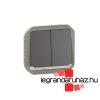 Legrand Plexo 55 ketts vltkapcsol jelzfnnyel 10A, antr