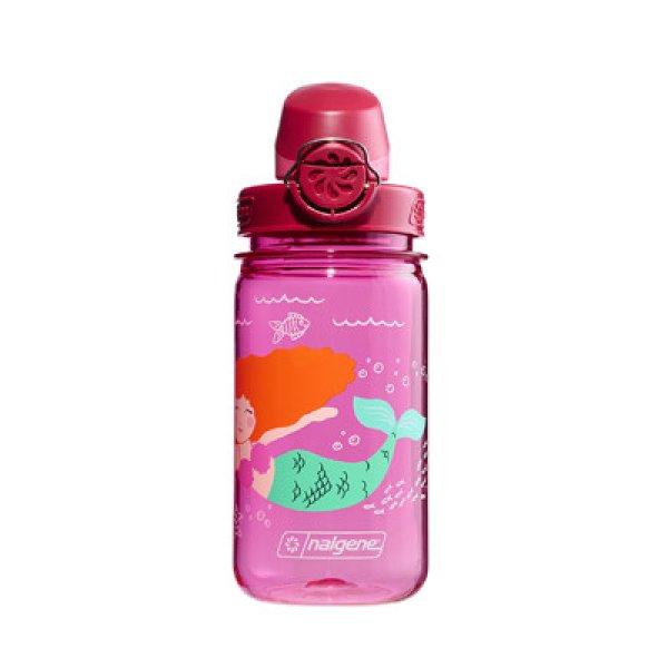 Nalgene Baby Water Bottle Grip-n-Gulp Sustain 0,35 L rózsaszín sellő