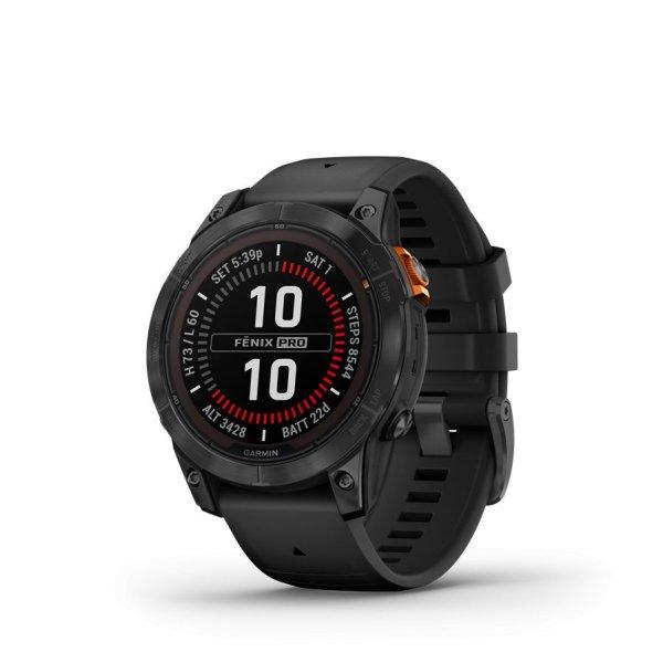 Garmin fenix 7 Pro Solar Edition Slate Grey with Black Band