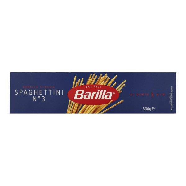 BARILLA TÉSZTA SPAGHETTI N.3 500G