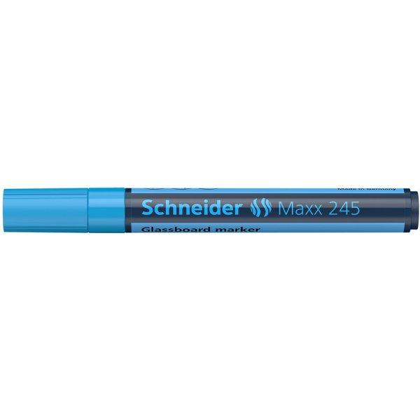 Üvegtábla marker 1-3mm, Schneider Maxx 245 kék