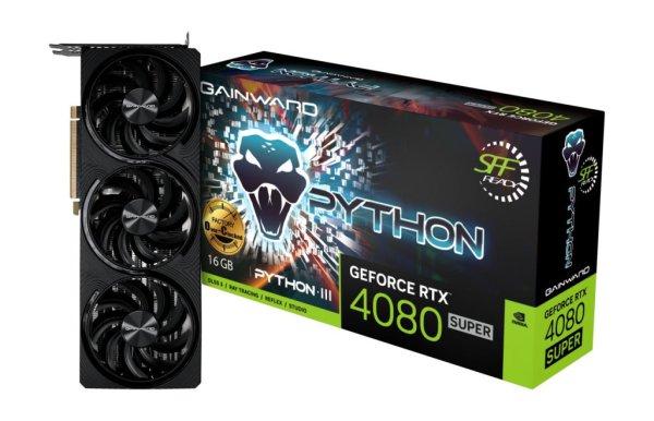 Gainward GeForce RTX4080 Super 16GB DDR6X Python III OC