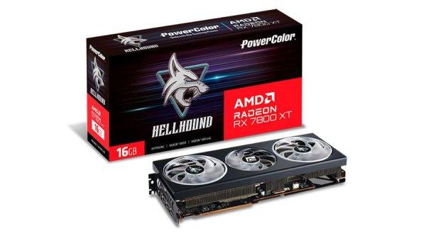 PowerColor RX7800 XT 16GB DDR6 Hellhound