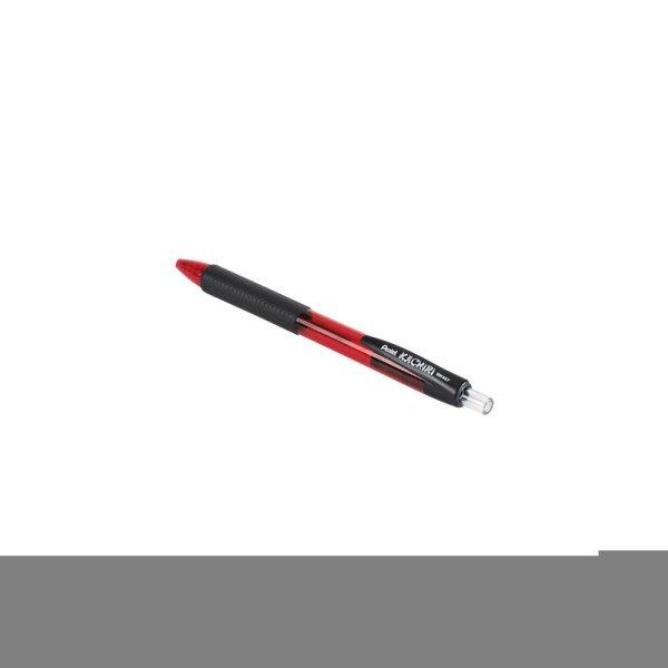 Golyóstoll 0,35mm, háromszög fogózóna Pentel Kachiri BK457B-B, írásszín
piros