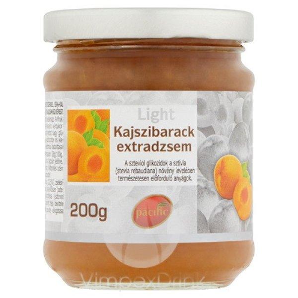 Pacific diabetikus extra dzsem kajszibarack 200g