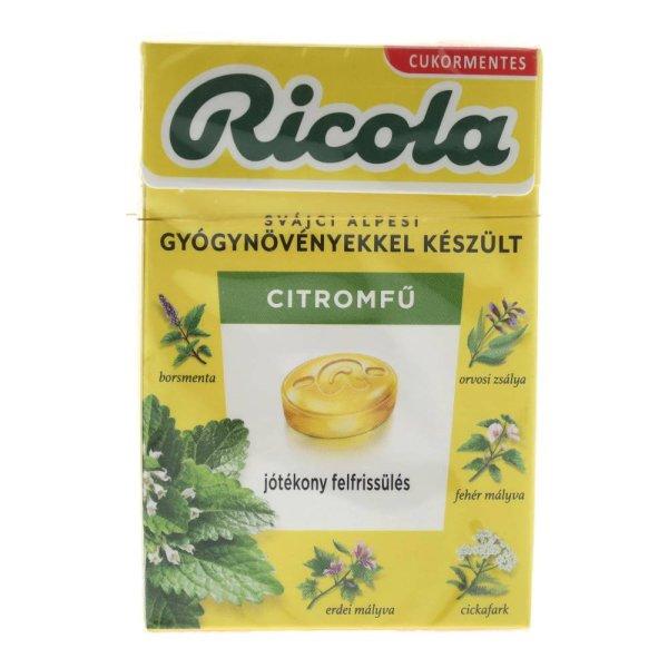 RICOLA CUKORKA CITROMFŰ CM.