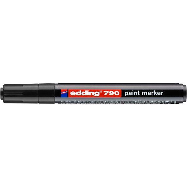 Lakkmarker 2-3mm, kerek Edding 790 fekete 