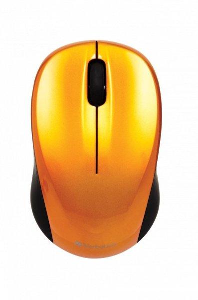 Verbatim Go Nano Wireless Mouse Volcanic Orange