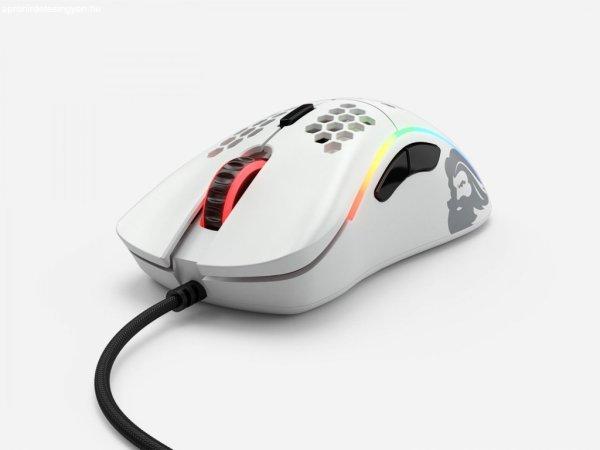 Glorious Model D Gaming Race RGB Matte White