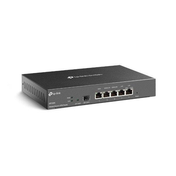 TP-LINK Vezetékes VPN Router 1xWAN(1000Mbps) + 1xSFP WAN(1000Mbps) +
4xLAN(1000Mbps), ER7206