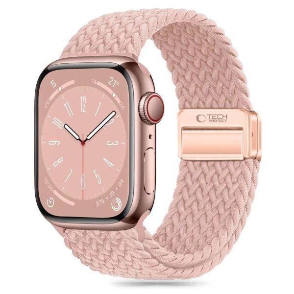 Tech-Protect NYLONMAG óraszíj pink, Apple Watch 42mm / 44mm / 45mm / 49mm
készülékhez