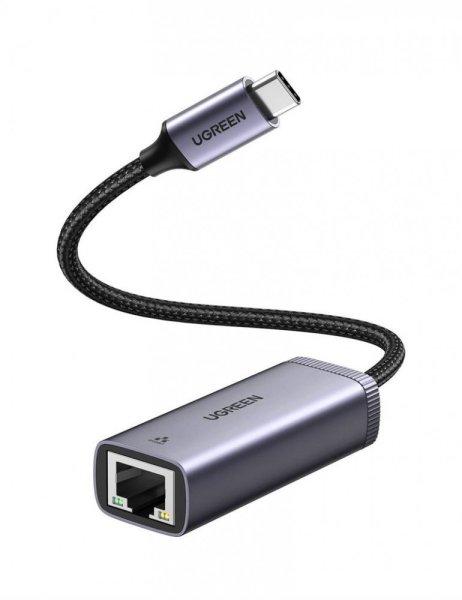 UGREEN CM483 USB-C – RJ45 hálózati adapter (szürke)