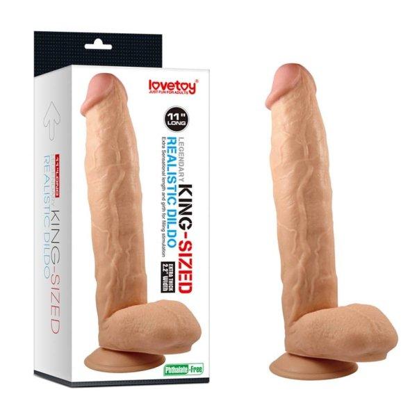  11" Legendary King-Sized Realistic Dildo 