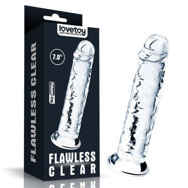  7.0''  Flawless Clear Dildo 