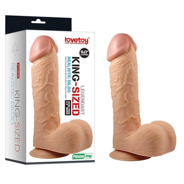  9" Legendary King-Sized Realistic Dildo 