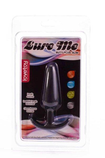  LURE ME Classic Anal Plug S Black 