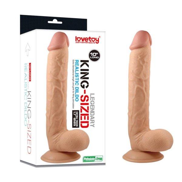  10" Legendary King-sized  Realistic Dildo 