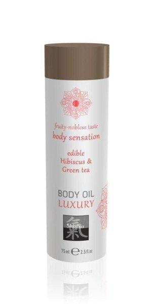  Luxury body oil edible - Hibiskus & Green Tea 75ml 