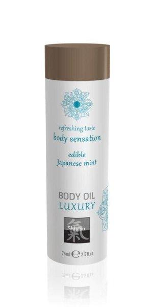  Luxury body oil edible - Japanese Mint 75ml 