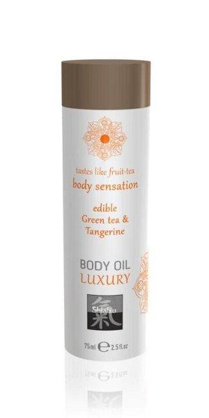  Luxury body oil edible - Green tea & Tangerine 75ml 