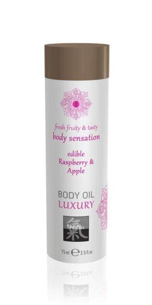  Luxury body oil edible - Raspberry & Apple 75ml 