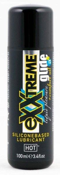  HOT eXXtreme Glide - siliconebased lubricant + comfort oil a+ 100 ml 