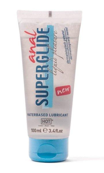  HOT Anal Superglide Liquid Pleasure - waterbased lubricant 100 ml 