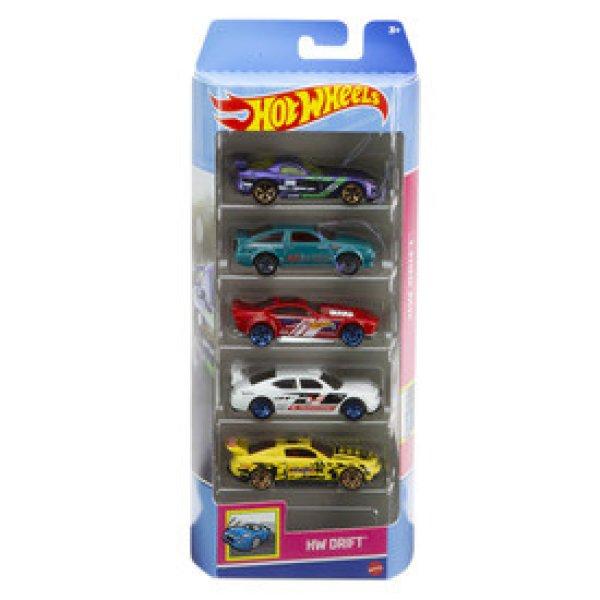 Hot wheels kisautó 5 darabos készlet - többféle