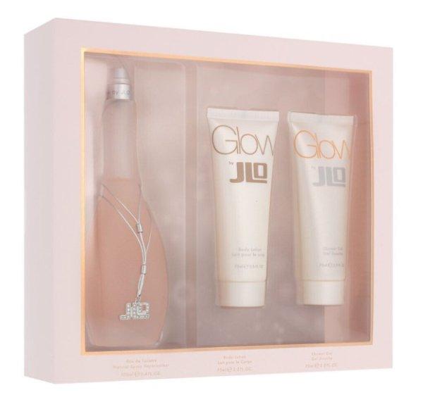 Jennifer Lopez Glow By JLo - eau de toilette szórófejjel 100 ml +
testápoló 75 ml + tusfürdő 75 ml