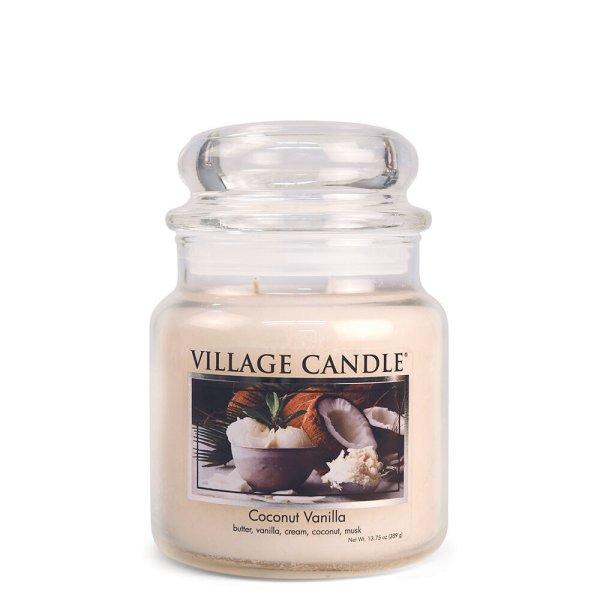 Village Candle Illatgyertya Coconut Vanilla 389 g