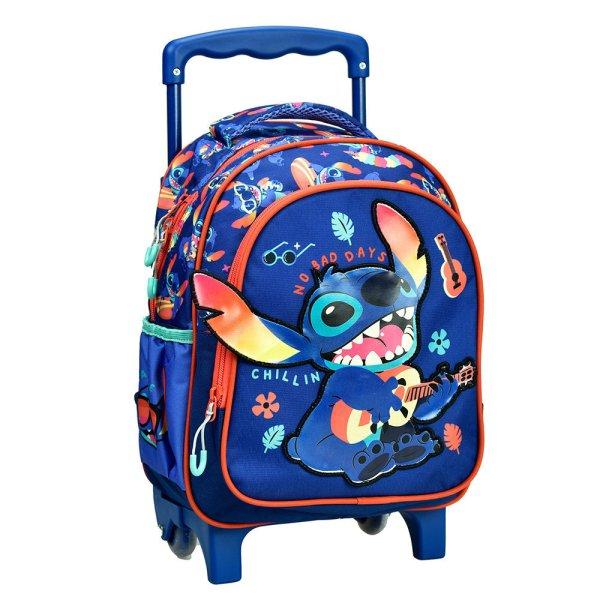 Disney Lilo és Stitch, A csillagkutya Chillin' gurulós ovis hátizsák,
táska 30 cm