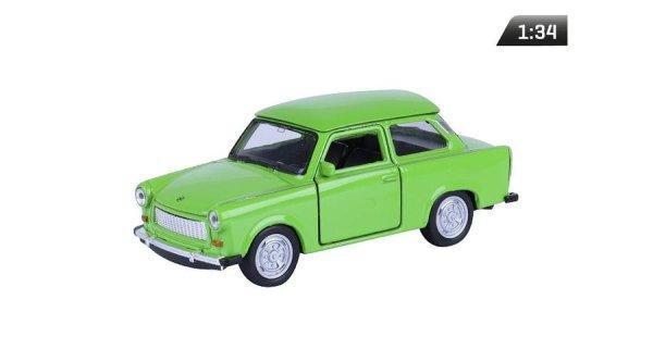 Makett autó, 1:34, PRL 601 Trabant, zöld (A83953)