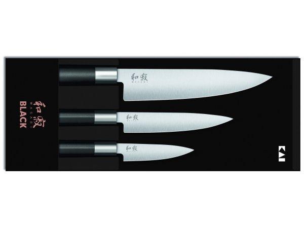 KAI Wasabi Black Set japán késkészlet 67S-300