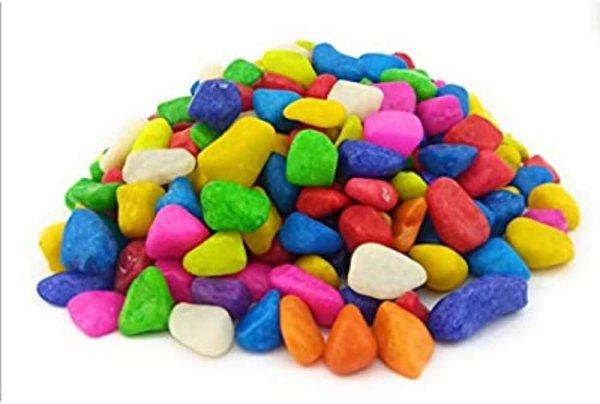 Penn Plax Dazzle Stones Akvárium Dekor Aljzat Kavics - Multi Colors 450g
(010729)