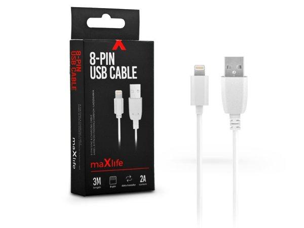 Maxlife USB - Lightning adat- és töltőkábel 3 m-es vezetékkel - Maxlife
8-PIN USB Cable - 5V/2A - fehér