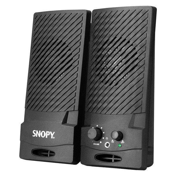 Snopy Hangszóró 2.0 - SN-510 (2W RMS; hangerőszabályzó; 3,5mm jack; USB)