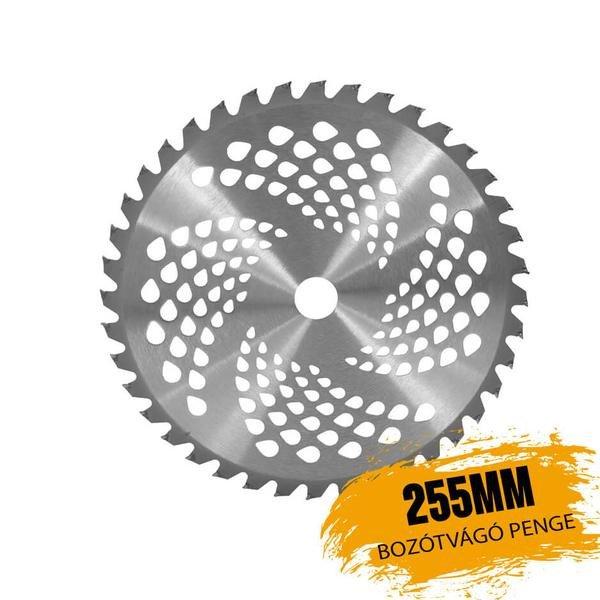 Bozótvágó penge fűkaszákhoz 255mm 40T