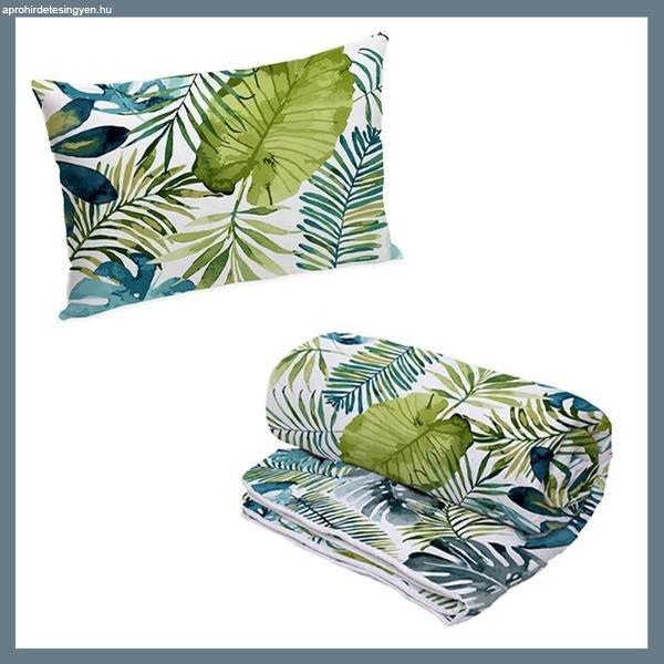 Alcam Jungle Paplan Csomag 140x200 cm, 2 darab 70x90 cm párnával, mikroszálas
huzattal JUNGLEPAPLAN