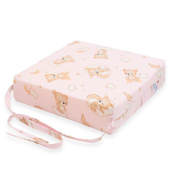 Ülés és székmagasító gyerekeknek - New Baby BASIC bear pink