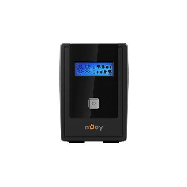 NJOY Szünetmentes 650VA - Cadu 650 (2 Schuko, line-interaktív, USB
menedzsment, RJ11/45 vonalvédelem(1Gb/s), fekete)