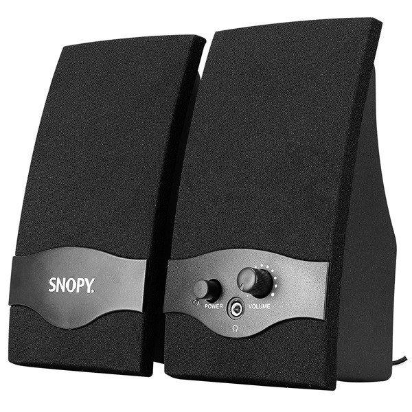 Snopy Hangszóró 2.0 - SN-84 (2W RMS; hangerőszabályzó; 3,5mm jack; USB)