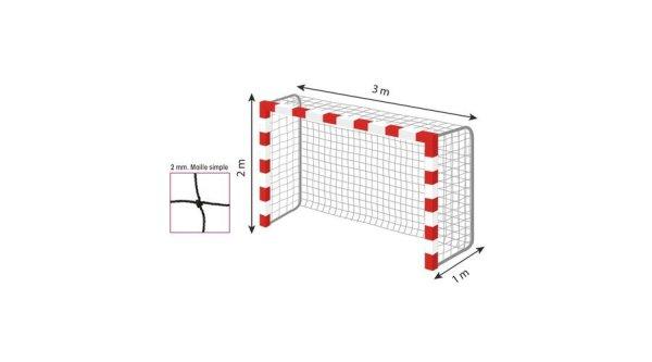 Kézilabda kapuháló 3x2 m S-SPORT ECONOMY