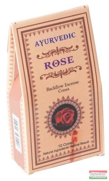 Ayurvedic Rose Backflow füstölő